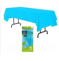 MANTEL PLASTICO RECT. PARTY AZUL CARIBE E12 C72