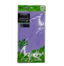 MANTEL PLASTICO RECT. PARTY LAVANDA E12 C72