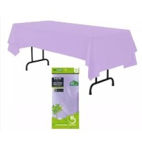 MANTEL PLASTICO RECT. PARTY LAVANDA E12 C72