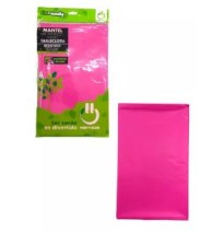 MANTEL PLASTICO RECT. PARTY MAGENTA E12 C72