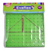 GEOPLANO PLAST. 20X20CM. EVAFLEX EV-605 BL.C1 E.40