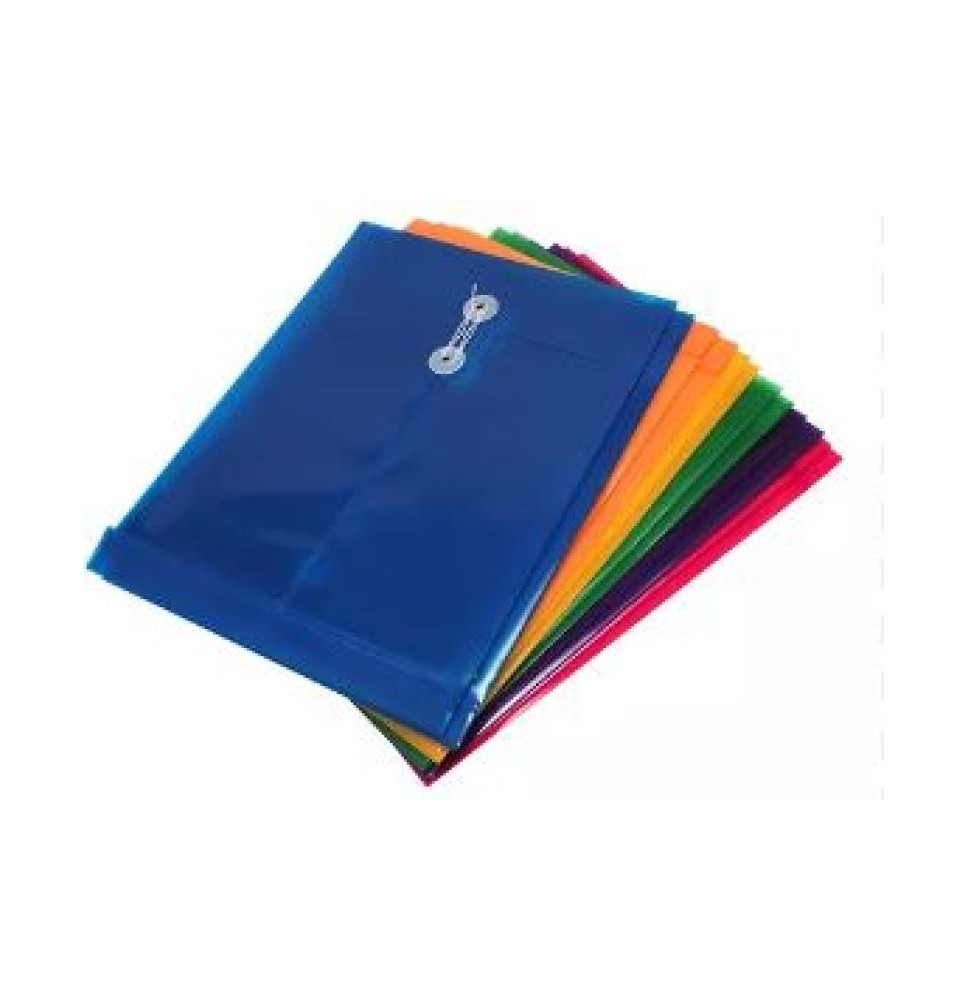 SOBRE PLAST. CHILO OFI VERT. JUMBO PSO2 VCOLOR 2496