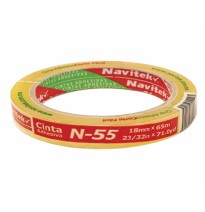 CINTA ADH.18X65M TRANSP. NAVITEK N55 C96