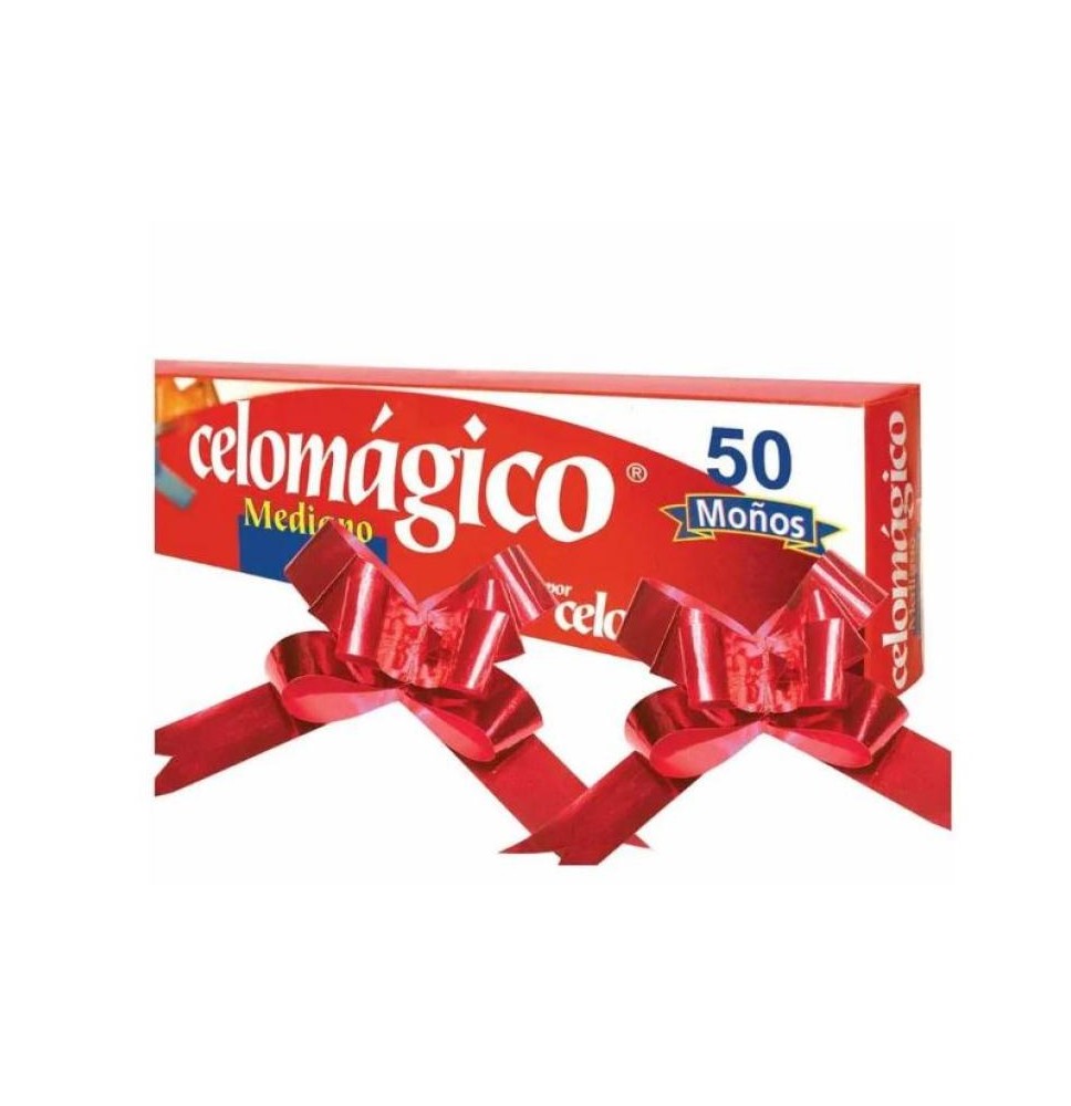 MOÑO CELOMAG. KRYSTAL MED. ROJO JANEL CJ.C50 C20