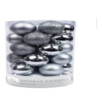 ESFERA PLASTIFERA SURTIDA C30 DIAMMATEBRILL 6 PLATA C21