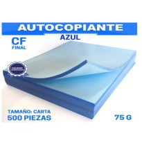 PAPEL AUTOCOPIANTE CFB 75G. CTA. AZUL INTERM.MILL.E.5 C5