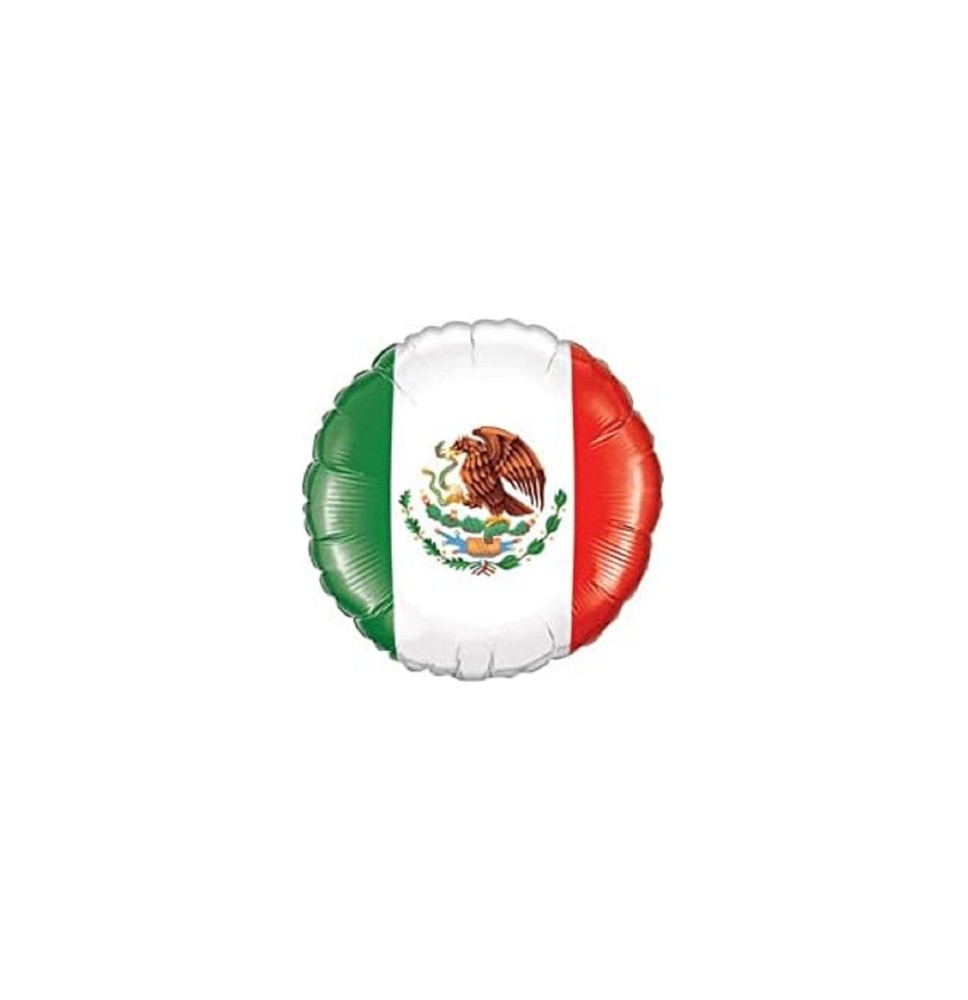 GLOBO METALICO TRICOLOR 18 VMF E.1 C.25