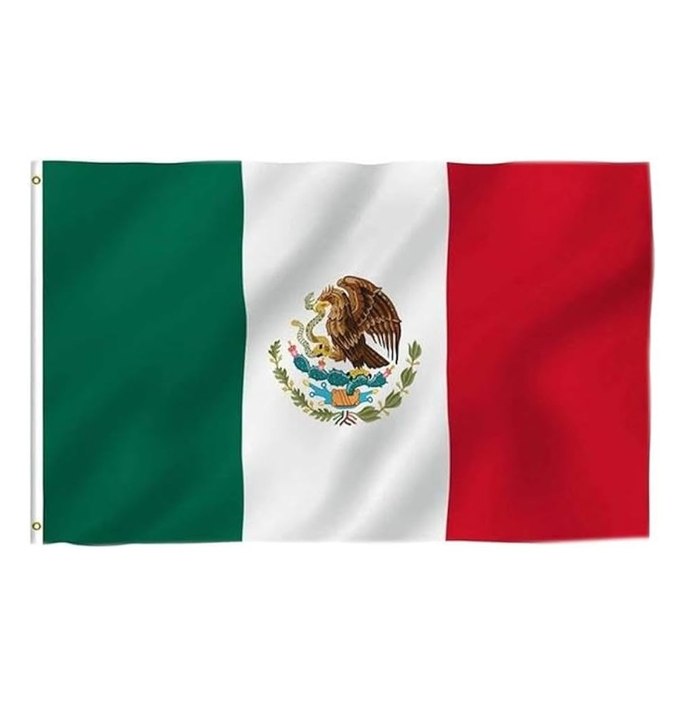 BANDERA MEXICO TELA 155 X 92MTS VMF E.1 C.12