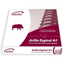 ARILLO PLAST. ESPIRAL 4:1 14MM NGO. PERFEX CJ.C55 C.10
