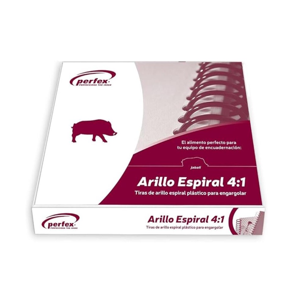 ARILLO PLAST. ESPIRAL 4:1 14MM NGO. PERFEX CJ.C55 C.10