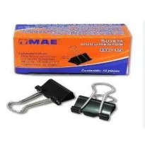 CLIPS SUJETA DOCUMENTOS MAE MINI CAJA C12 BC-15 C12