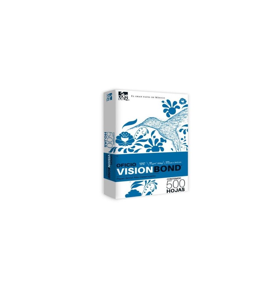PAPEL BOND BCO. OFI. 97 VISION 75G. MILL. E..5 C.5