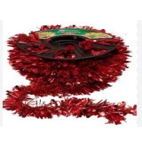 ESCARCHA DOBLE NAVIPLASTIC 100 20 MT ROJO
