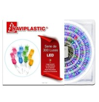 LUCES NAV. LED NAVIPLASTIC C300 FOCOS MULTICOLOR E.12