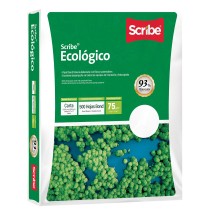 PAPEL BOND BCO. CTA. 93 SCRIBE VERDE 75G. MILL. E.5 C.5