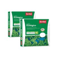 PAPEL BOND BCO. CTA. 93 SCRIBE VERDE 75G. MILL. E.5 C.5