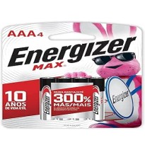 PILA ALCALINA AAA ENERGIZER BL.C4 PZ. E.4 C.24