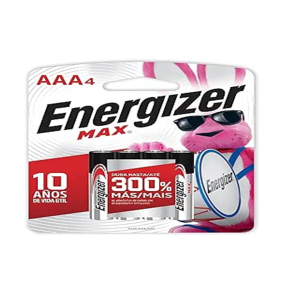 PILA ALCALINA AAA ENERGIZER BL.C4 PZ. E.4 C.24