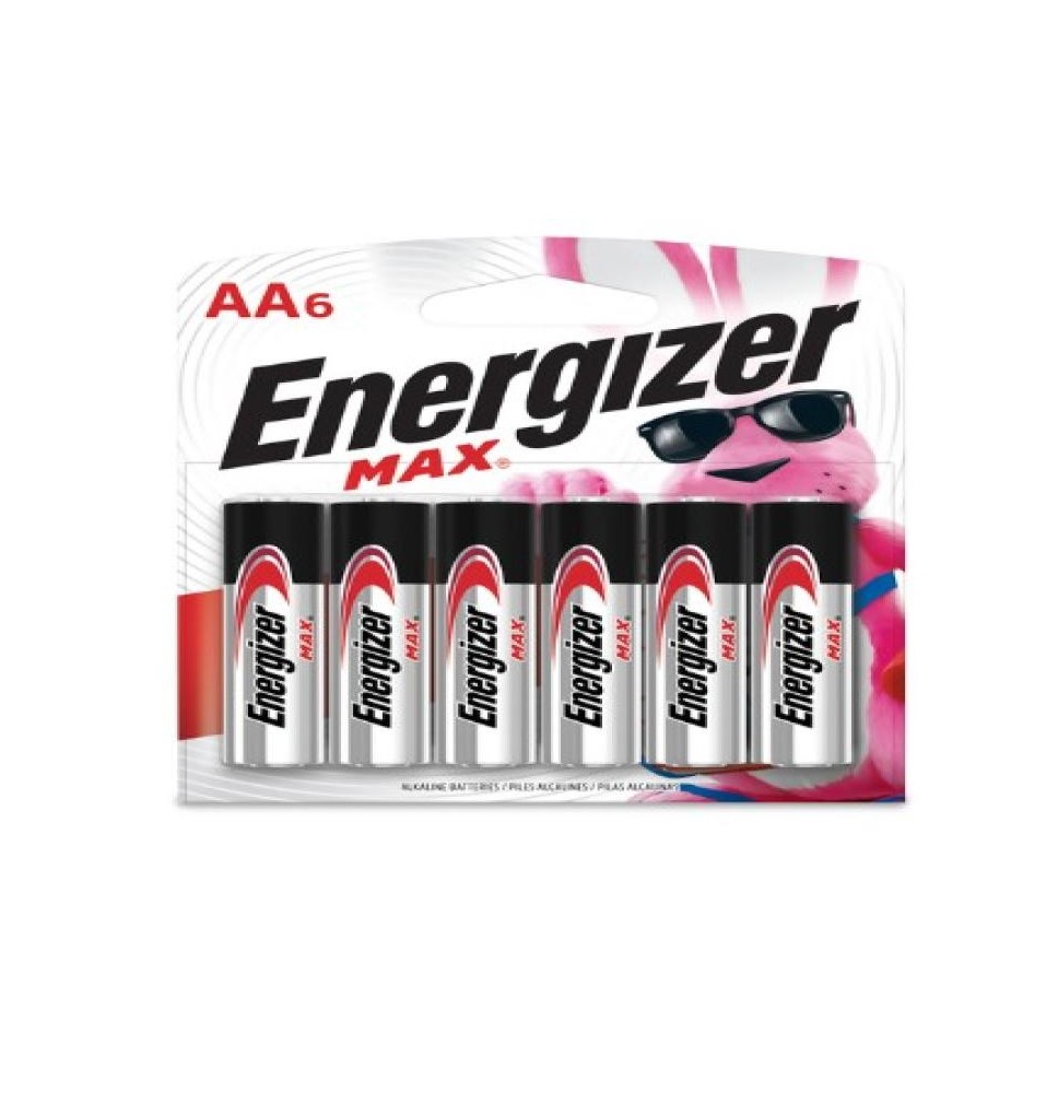 PILA ALCALINA AA ENERGIZER TIRA C6PZ. C.40