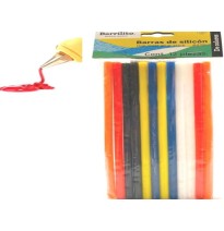 SILICON BARRA DELG. VCOLORES BS7C BARRILITO BOL C12 PZA