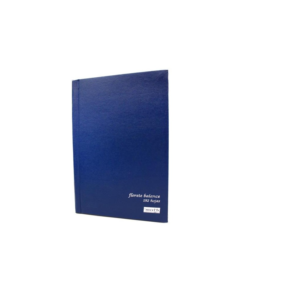 LIBRO FLORETE BALANCE AZUL INTERLIB FF.192H.E.5 C.25