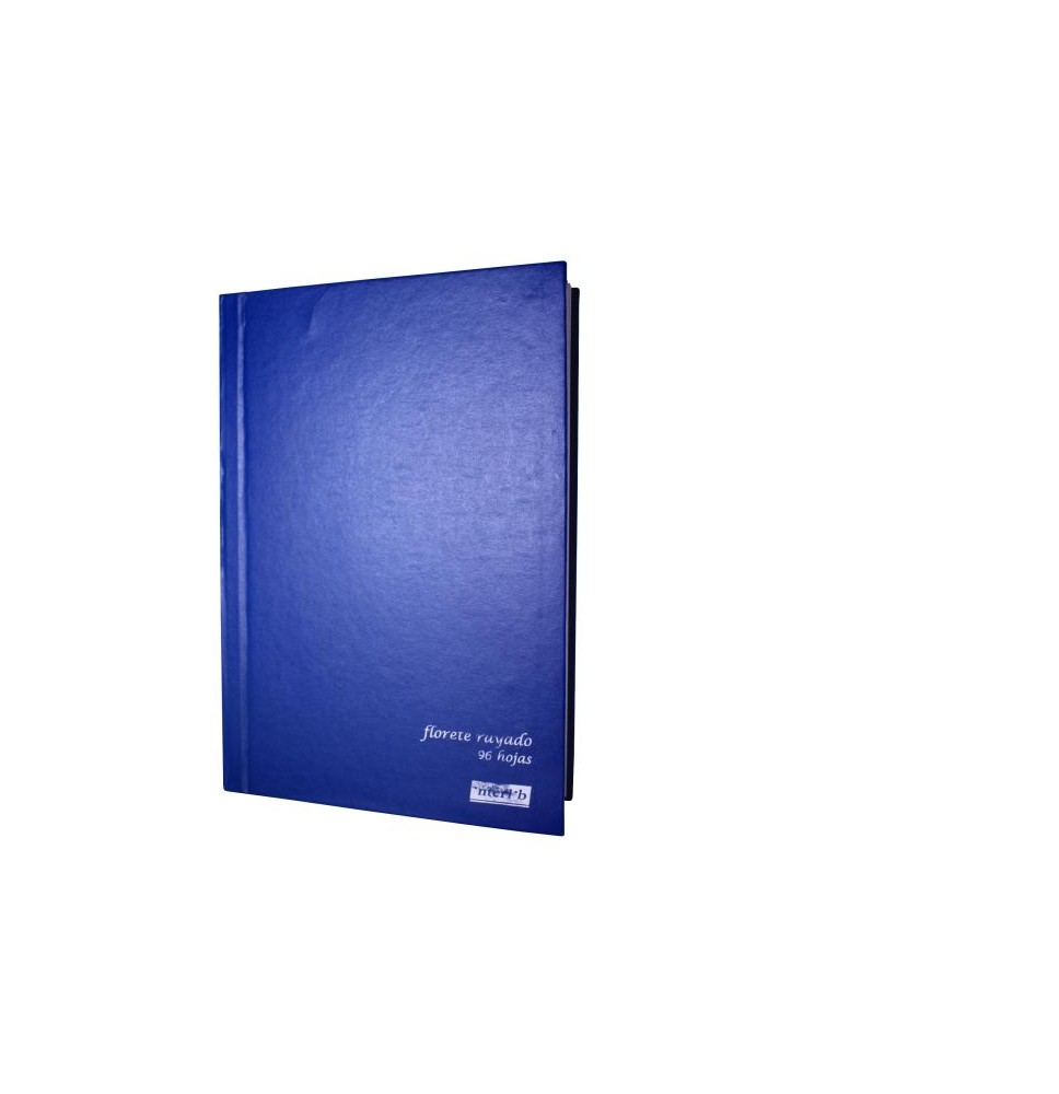 LIBRO FLORETE GRIS AZUL INTERLIB FF.96H.E.8 C.40