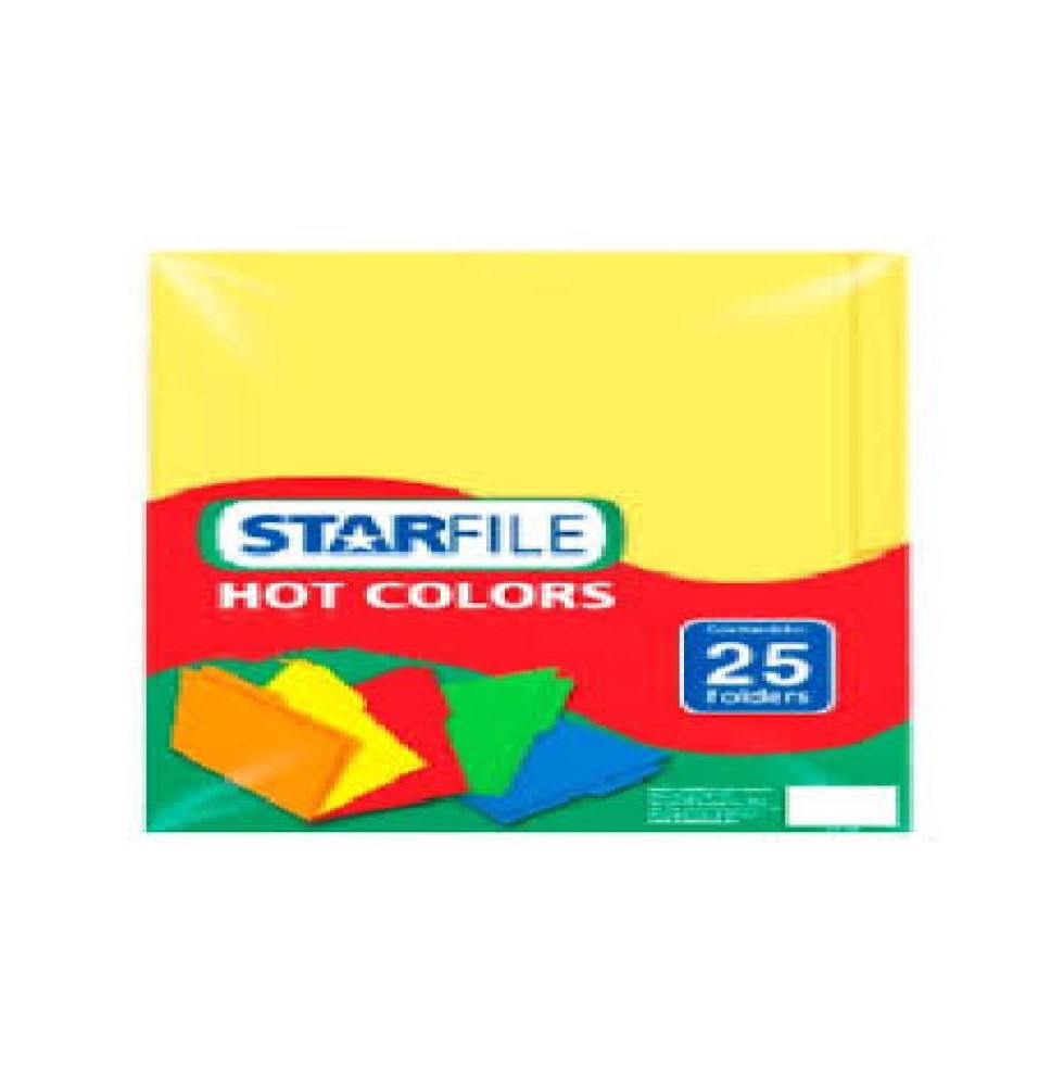 FOLDER BITONO CTA STARFILE AMARILLO PAQ. C25 C.20