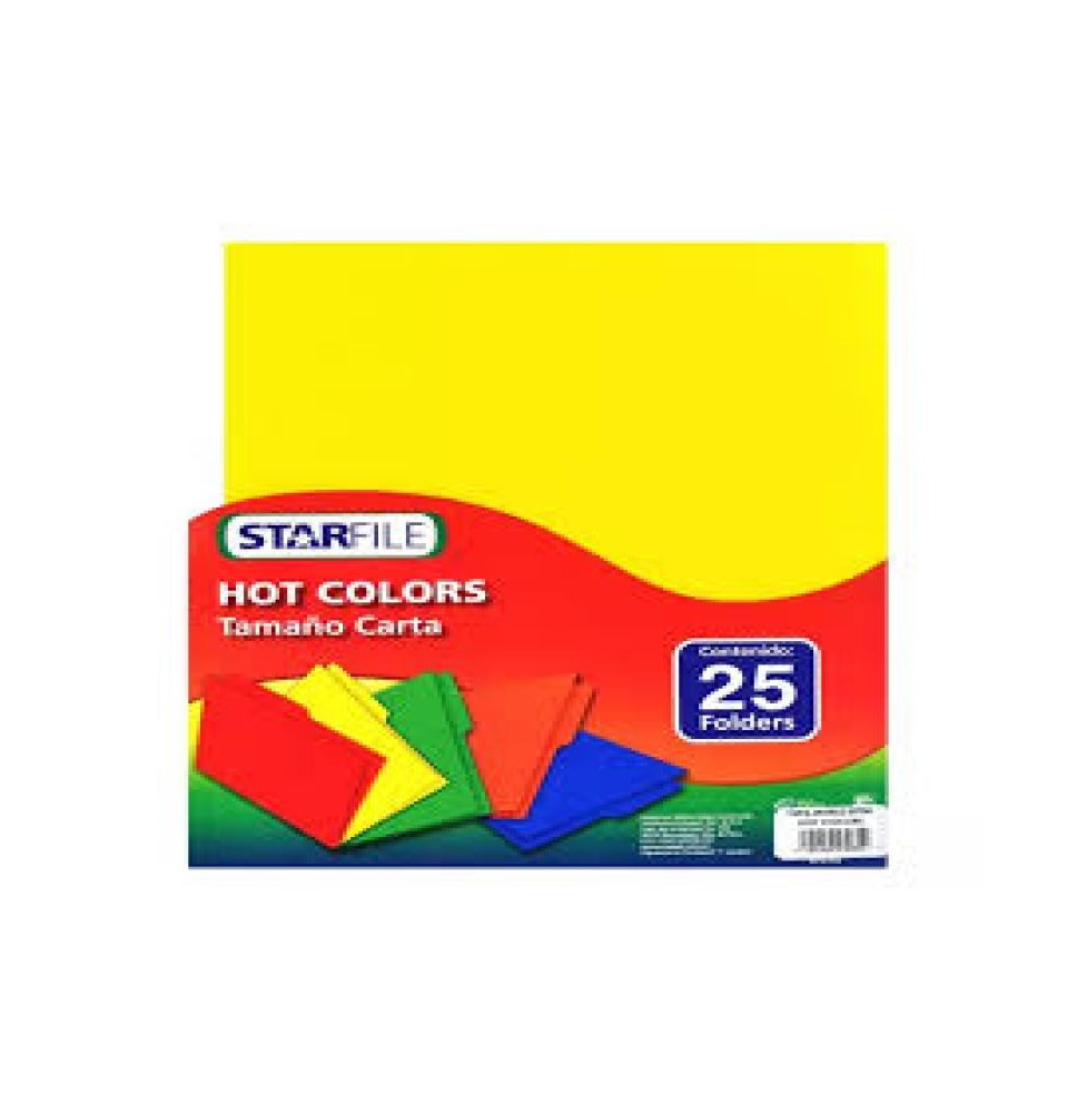 FOLDER CTA. HOTCOLORSFLASHFILE INT. AMARILLO PAQ.C25 C20