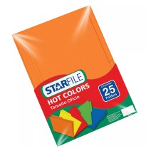 FOLDER OFI. HOTCOLORSFLASHFILE INT. NARANJA PAQ.C25 C20