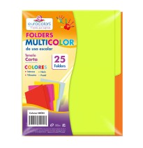FOLDER CTA. EUROCOLORFLASHFILE NEON LIMA PAQ.C25 C20