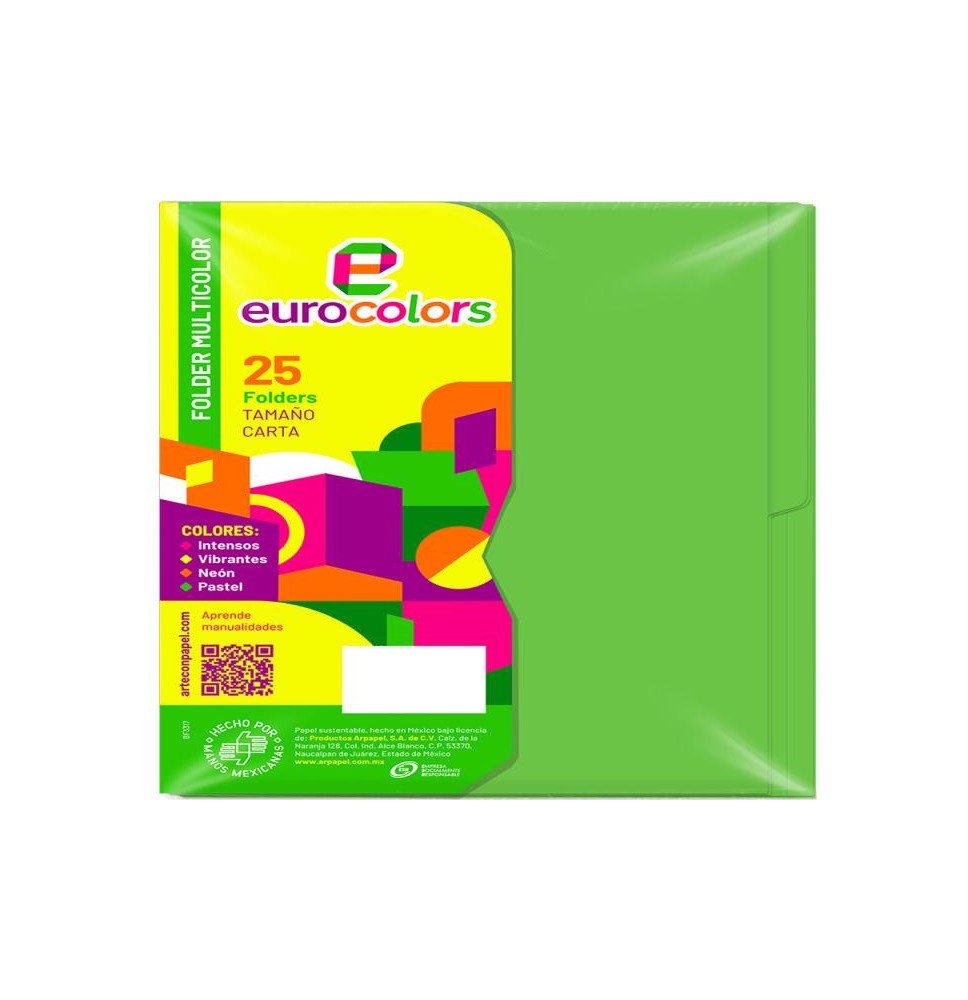 FOLDER CTA. EUROCOLORFLASHFILE NEON LIMON PAQ.C25 C20