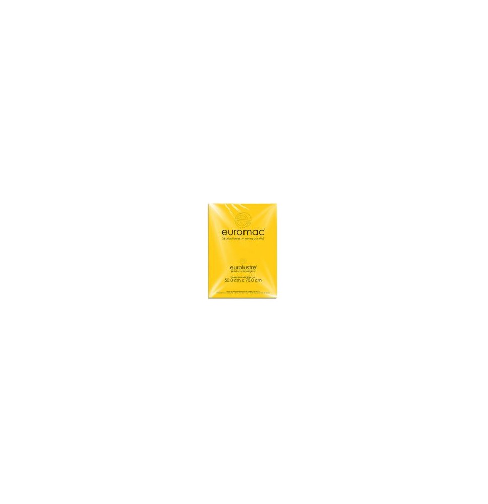 PAPEL LUSTRE MAPASA 50X70CM. AMARILLO ORO E.25 C.500