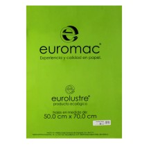 PAPEL LUSTRE MAPASA 50X70CM. VERDE LIMON E.25 C.500