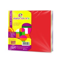 PAPEL BOND CTA MIX INTENSO EUROCOLORS 75G. PAQ.C100H C25