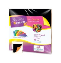 PAPEL BOND BICOLOR CTA MIX EUROCOLORS 75G. PAQ.C100H. C.25