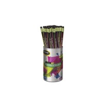 LAPIZ GRAFITO 2 TICONDEROGA MET. HEXAG. BOTE C50 PZ. C.12