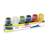 PINTURA ACRILICA VINCI ESTUCHE C6 SURTIDOS C.14