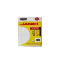 ETIQUETA ADH. BCA. JANEL 16X22 2 PAQ.C20H. E.20