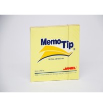 NOTAS ADH. 3X3 MEMOTIP 54 CUBO 400H. AMARILLO C36