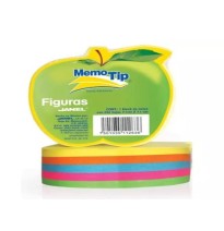 NOTAS ADH. FIGURA MANZANA MEMOTIP 250H. NEON C.24