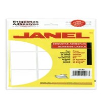 ETIQUETA ADH. BCA. JANEL 67X47 13 PAQ.C20H. E.20