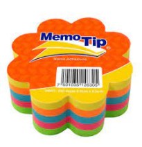 NOTAS ADH. FIGURA FLOR MEMOTIP 250H. NEON C.24