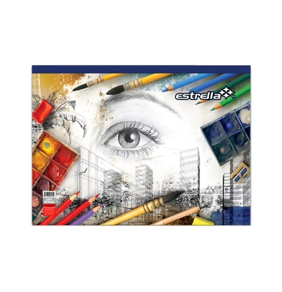 BLOCK DIBUJO CPROT.ESTRELLA 0050 20H.32X23 CM. C.50