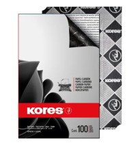 PAPEL CARBON OFI. KORES C100H. NEGRO E.10 C.50