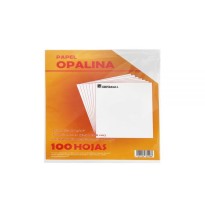 PAPEL OPALINA 115GR CARTA PAQ. C100H.BLANCA IMPERIAL C40