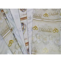 PAPEL COUCHE BODA PADI 50X70 CM. E.25 C.500