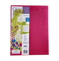 PAPEL SILK CTA. 130G. 1C. SOLFERINO PAQ.C100H.