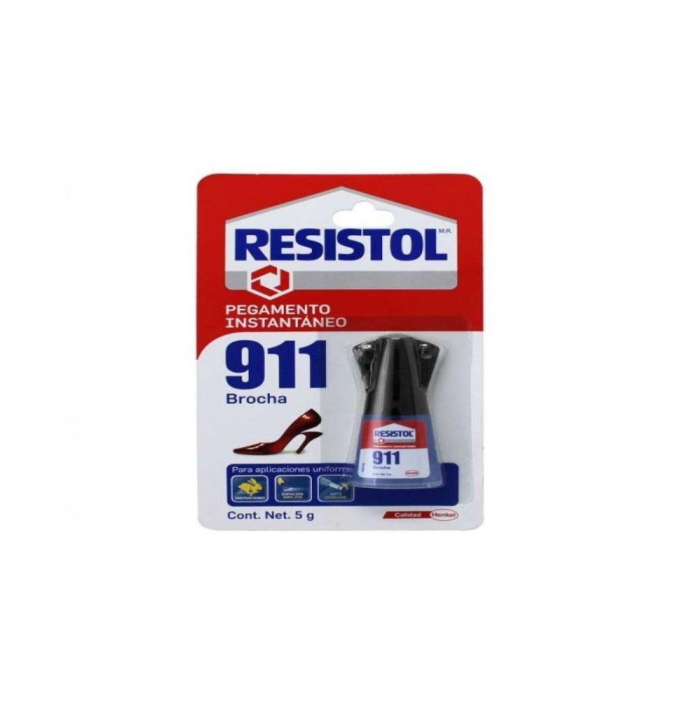 PEGAMENTO INSTANTANEO 911 RESISTOL BROCHA 5G.E.10 C120