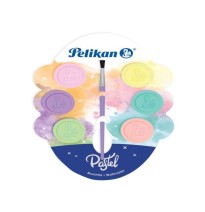 ACUARELA EST.C6PINCEL COL.PASTEL PELIKAN C70