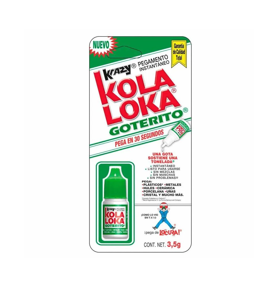 PEGAMENTO INSTANT. KOLA LOKA GOTERITO 3.5G E.10200